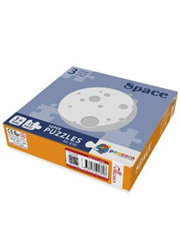 Popcorn Games & Puzzles - Super Puzzles for Kids Space (Pack of 3)