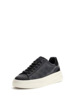 Guess - Men Blue Printed Lace-Up Sneakers