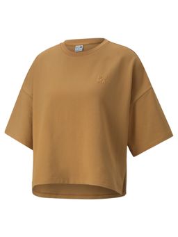 Puma - Infuse Relaxed Women Brown T-shirts