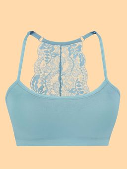 Sillysally - Chawk Padded Bralette with Lace