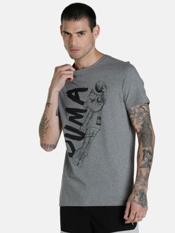 Puma - Dylan Men Grey T-Shirt