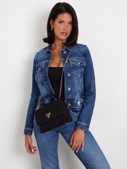 Guess - Women Black Solid Sling Bag