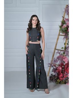 Ombrello - Black Denim Co-Ord (Set of 2)