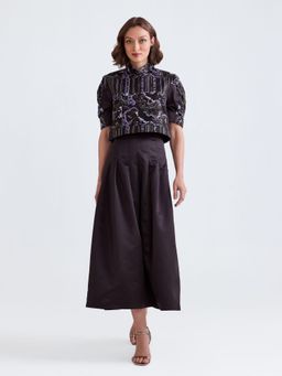 ZABELLA - Huma Sequin Black Co-Ord (Set of 2)