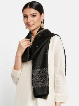 Fabindia - Cotton Silk Embroidered Stole