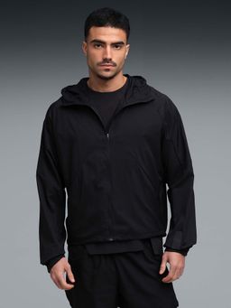 Puma - x HELIOT EMIL Men Black Relaxed Fit Lightweight Jacket