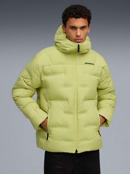 Puma - Porsche Design Men Lime Green Padded Jacket