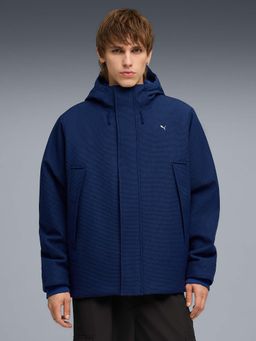 Puma - MMQ Men Blue Checks PrimaLoft Jacket