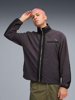 Puma - MMQ Men Brown Textured Waffle Jacket