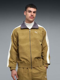 Puma - The Never Worn VI T7 Men Brown Printed Track Jacket