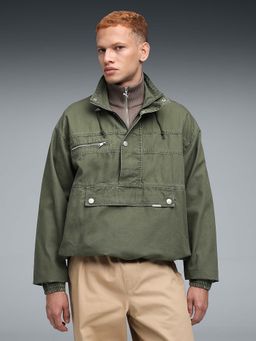 Puma - x REPRESENT Men Half-Zip Denim Jacket