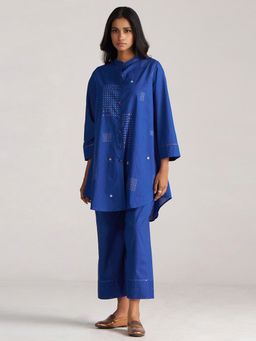 Ganga Fashions - True Blue Cotton Co-Ord Set