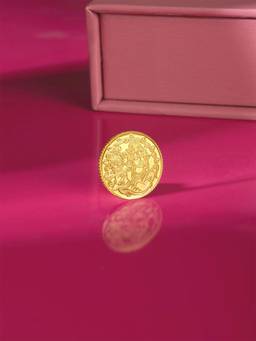 Mia by Tanishq - Unisex 2 Gm 24 Karat Gold Serene Krishna Coin