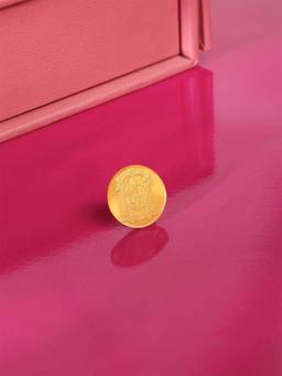 Mia by Tanishq - Unisex 1 Gm 24 Karat Gold Sacred Balaji Coin