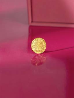 Mia by Tanishq - Unisex 1 Gm 24 Karat Gold Prosperous Lakshmi Coin