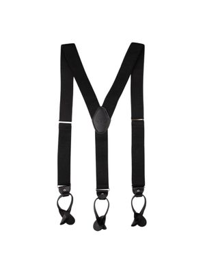Buy The Tie Hub Gentry Black Y Back Suspender Online