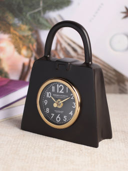 De Maison Decor - Bag of Time Table Clock Black