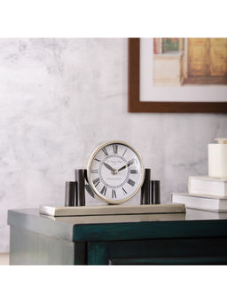 De Maison Decor - Harbor Hour Clock Silver