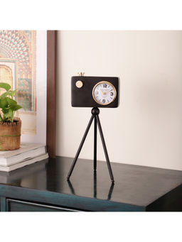 De Maison Decor - Cameratic Clock Black