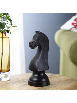 De Maison Decor - Chess Horse Black Sculpture