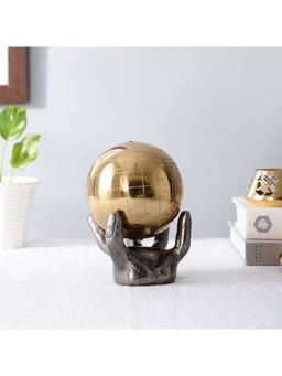 De Maison Decor - Black Celestial Grip Art Deco Globe