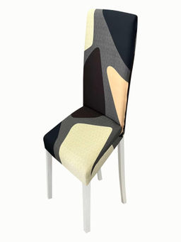 House of Quirk - Multi-Color Stretch Removable Washable Short Dining Chair Cover
