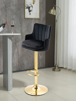 Doe Buck - Black Oliver Bar Stool