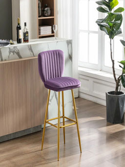 Doe Buck - Purple Rafael Bar Stool