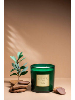 SEVA HOME - Green Signature Scented Candle - Fig Tree