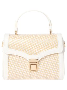 Forever New - Multi-Color Wyn Weave Lock Sling Bag