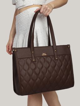 MINI WESST - Brown Amora Tote Bag