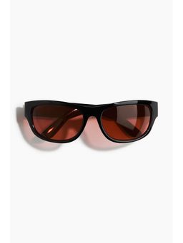 H&M - Men Black D-Frame Sunglasses
