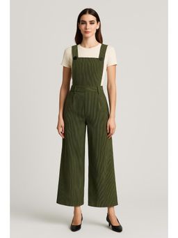 Cider - Green Corduroy Jumpsuit