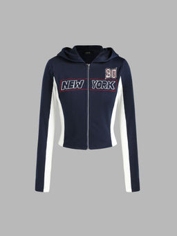 Cider - New York 90 Zipper Hoodie
