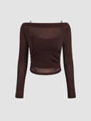 Brown color option, Currently selected