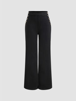 Cider - Stretch High Waist Wide Leg Jeans