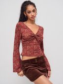 Red color option, Currently selected