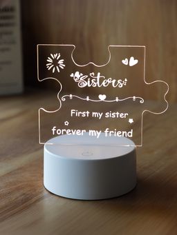 Gleevers - Acrylic Plaque with Stand LED Light