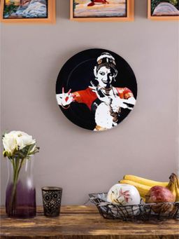 KOLOROBIA - Premium Wall Plate Inspired By DANCES OF INDIA- BHARATANATYAM In 7 inch