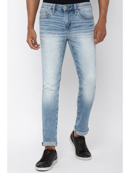American Eagle - Men Blue Air Flex 360 Skinny Jeans