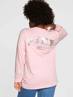 Victoria's Secret - Women Pink Typography T-shirt