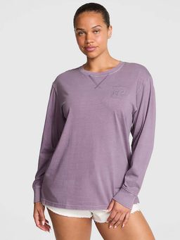 Victoria's Secret - Women Purple Solid PINK T-shirt