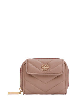 Eske - Almond Nappa Medina Small Zip Around Wallet For Womens