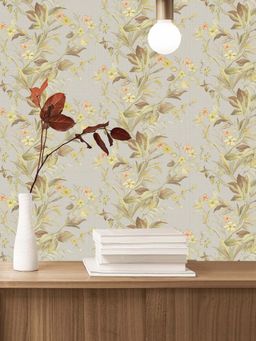 Excel - White Biophilic Expressions Wallpaper