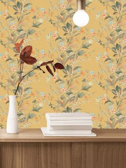 Excel - Yellow Biophilic Expressions Wallpaper