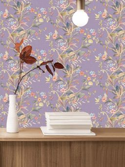 Excel - Purple Biophilic Expressions Wallpaper