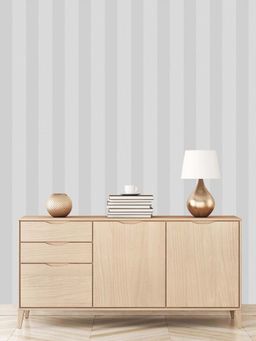 Excel - Grey Royal Stripes Wallpaper