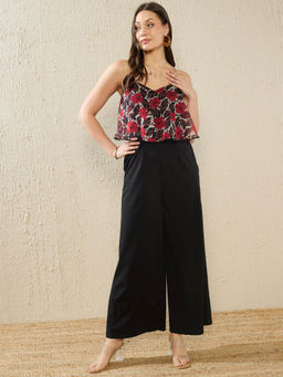 KASSUALLY - Women Polyester Floral Multi-Color Jumpsuit