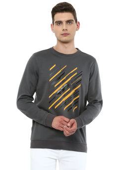 Louis Philippe - Grey Sweatshirt