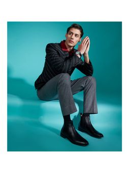 Saint G - Black Leather Chelsea Boots